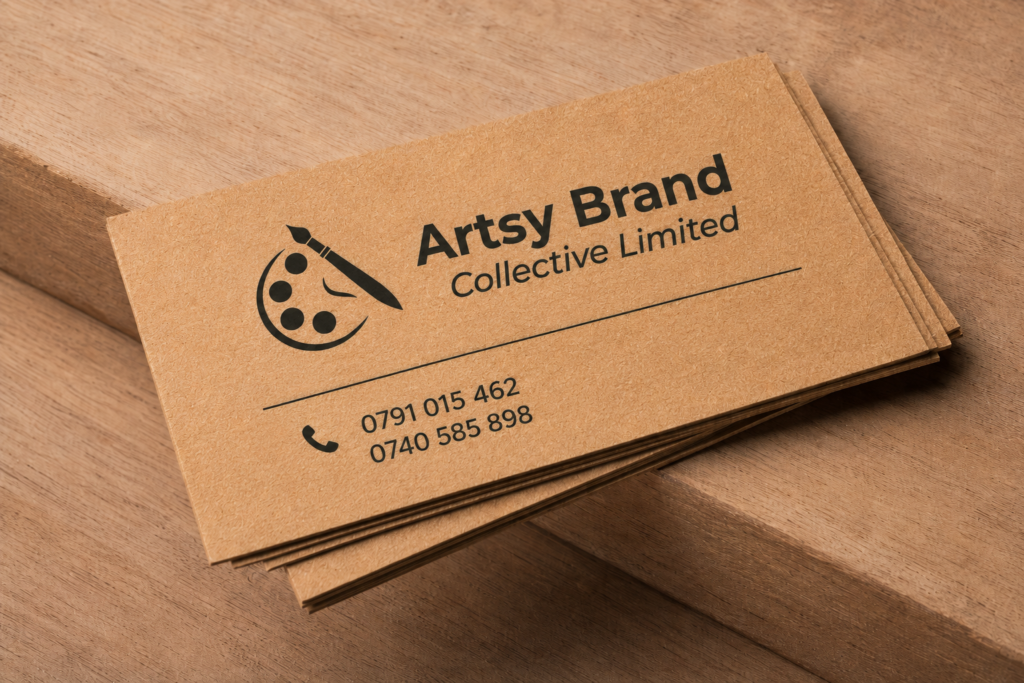 Kraft Business Cards