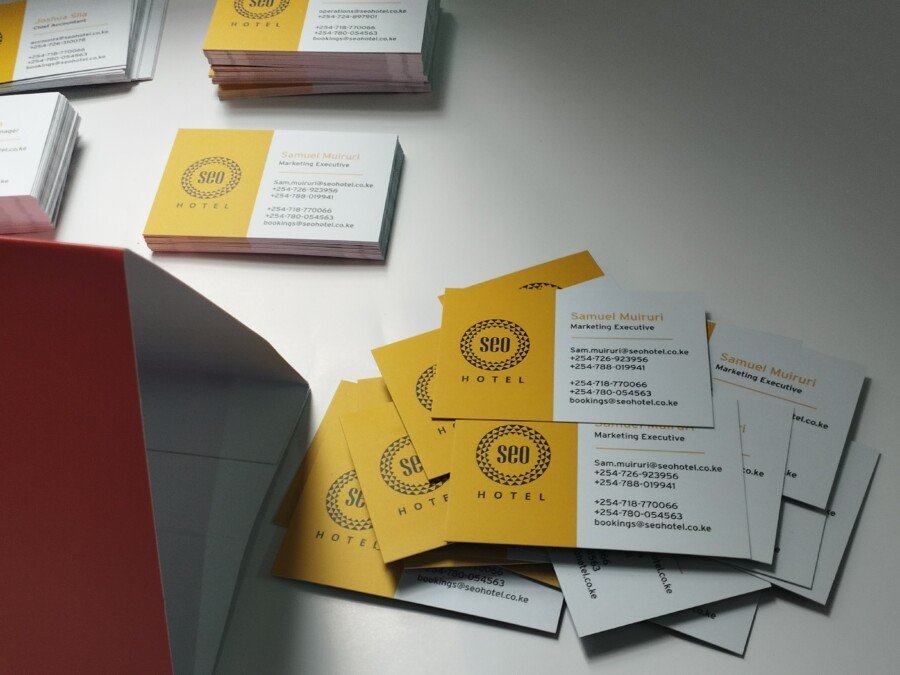 Premium networking Business cards by Artsy Branding