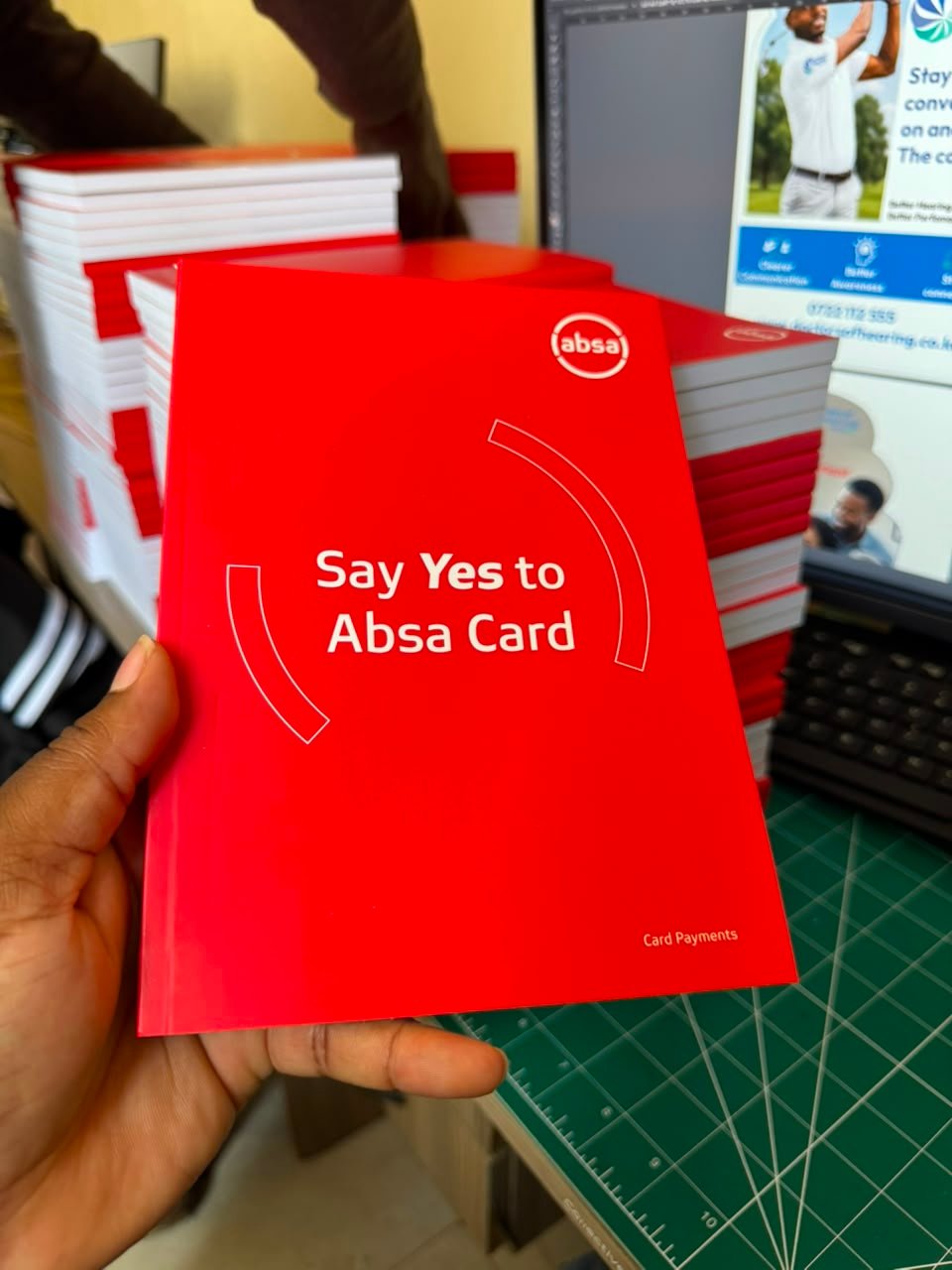 Professional perfect-bound book printing in Nairobi, Kenya