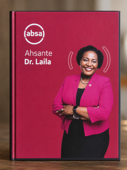 ABSA Corporate notebooks by Artsy Branding