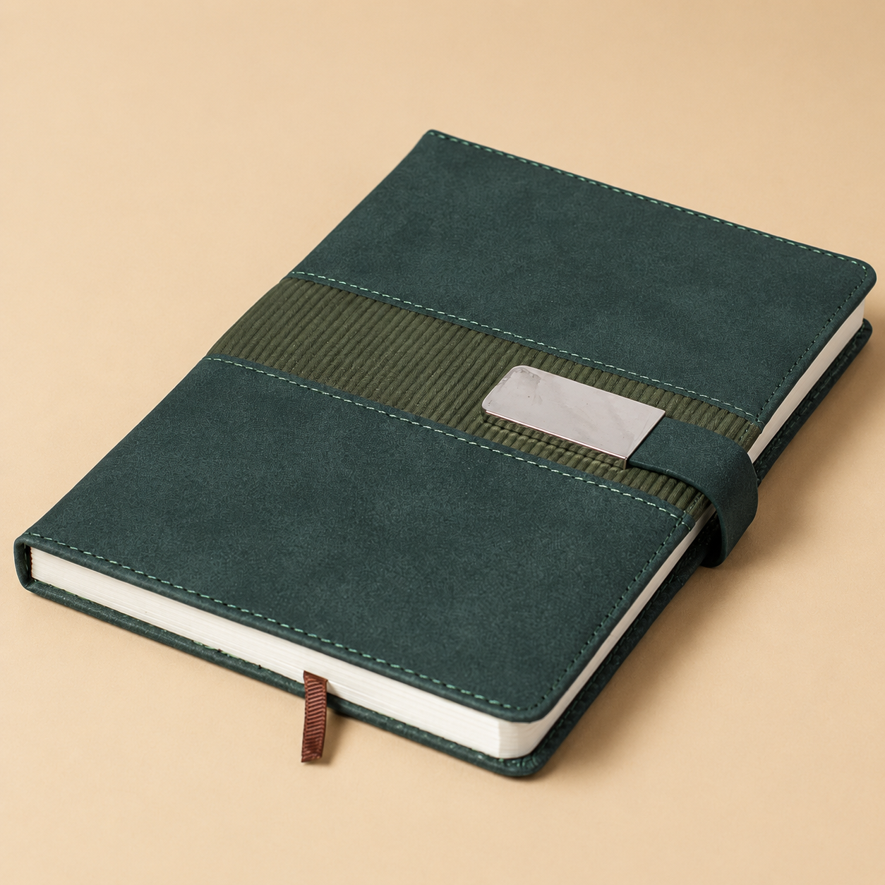 Branded Executive Silver Buckle Notebook Kenya - Image 2