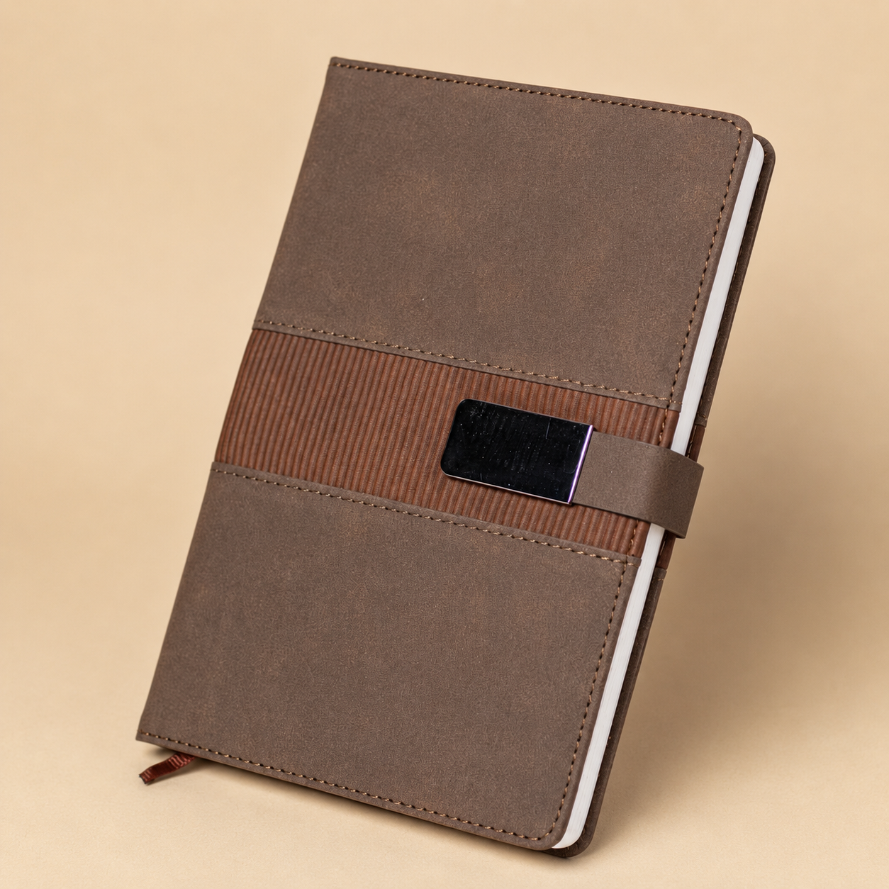 Branded Executive Silver Buckle Notebook Kenya - Image 4