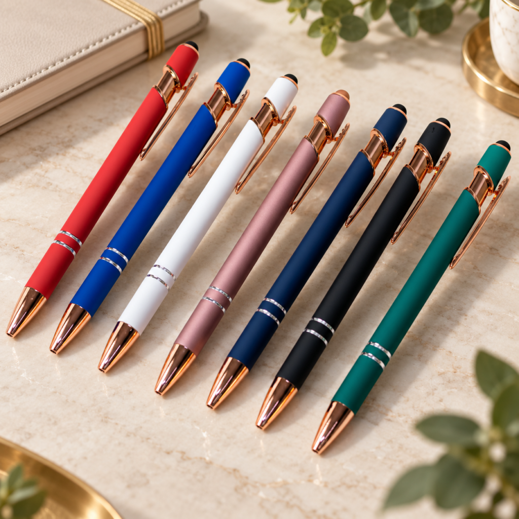 Executive Two-Ring Pens in Assorted Colours