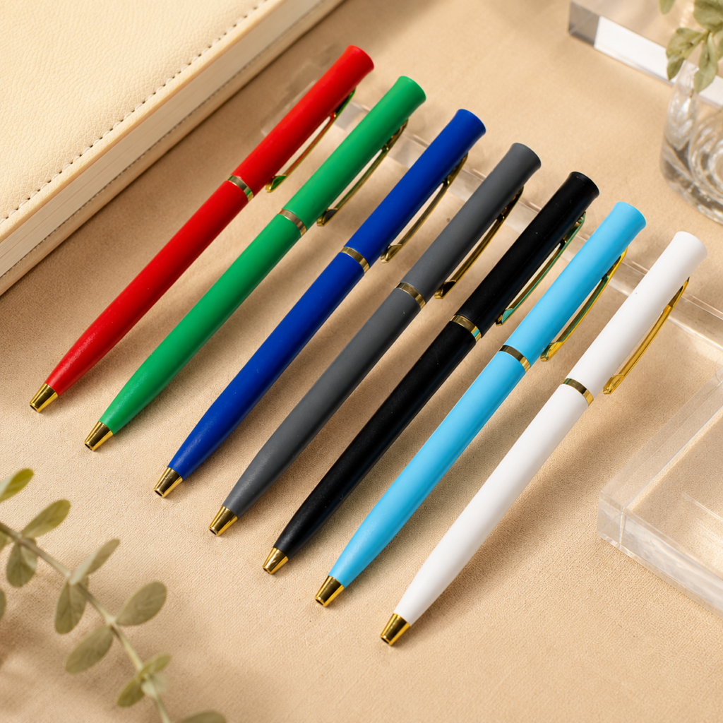Slim Twist Pens in Assorted Colours
