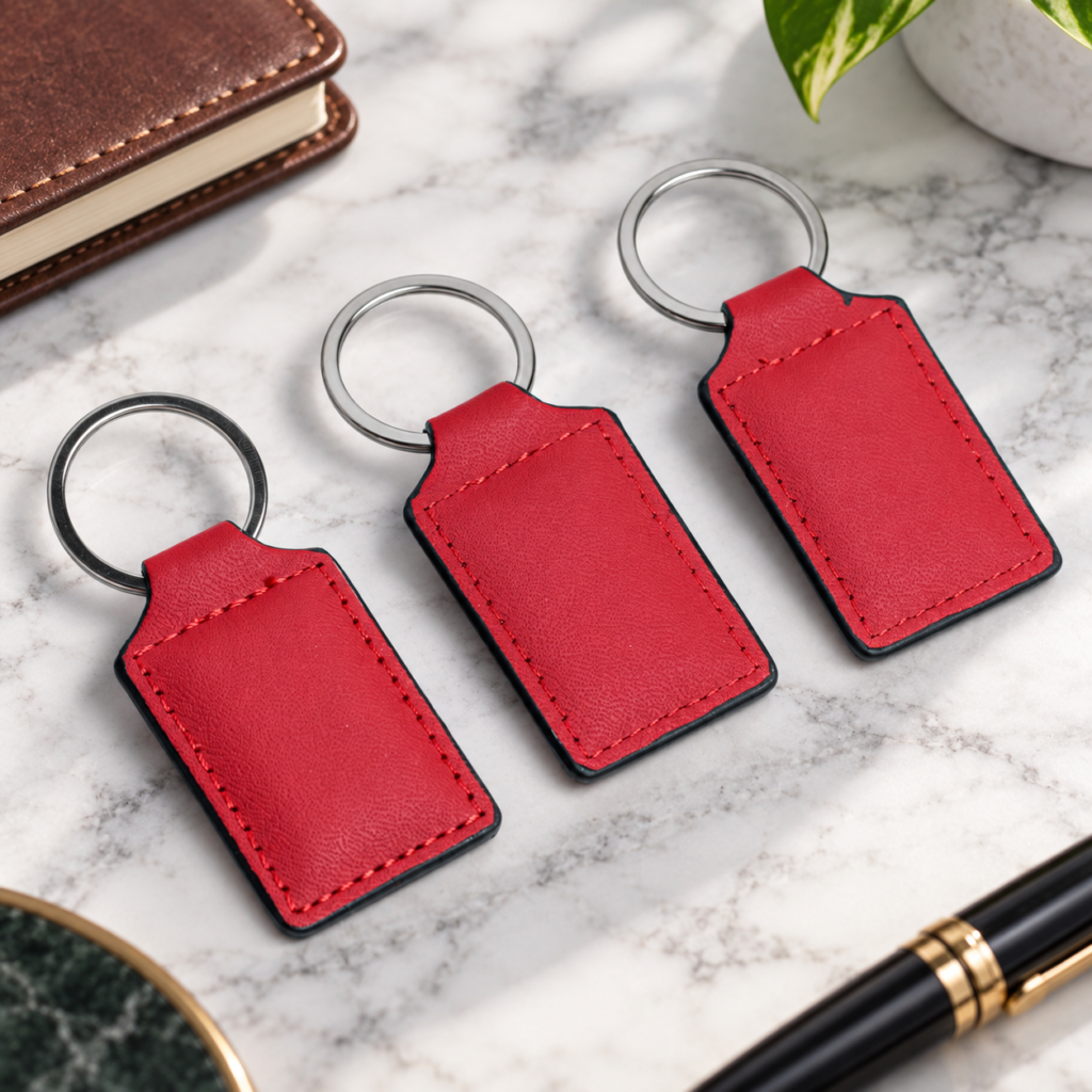 Red Code P002 Keyrings