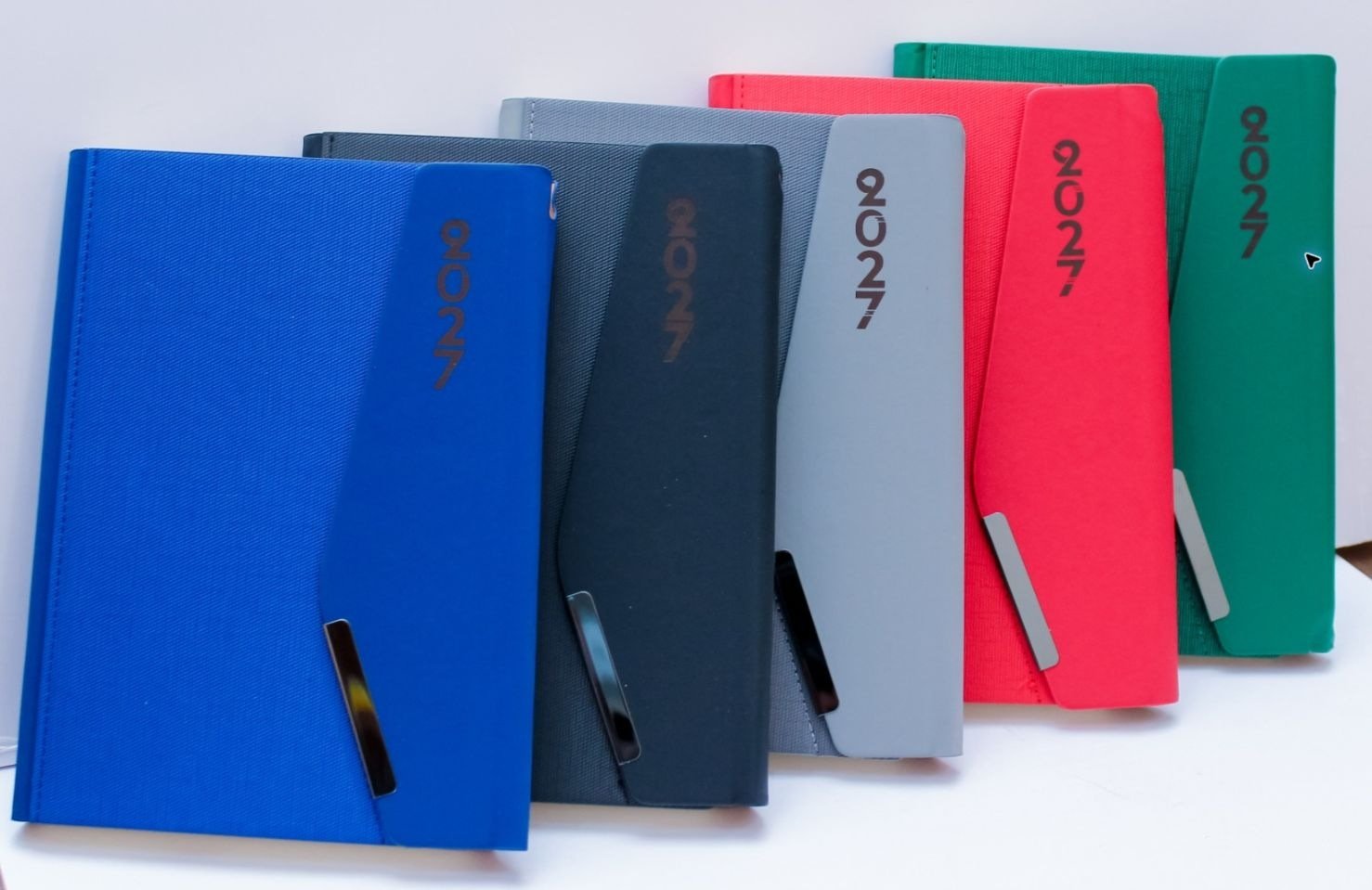 A5 2027 diary design 004, showing the supplier cover design
