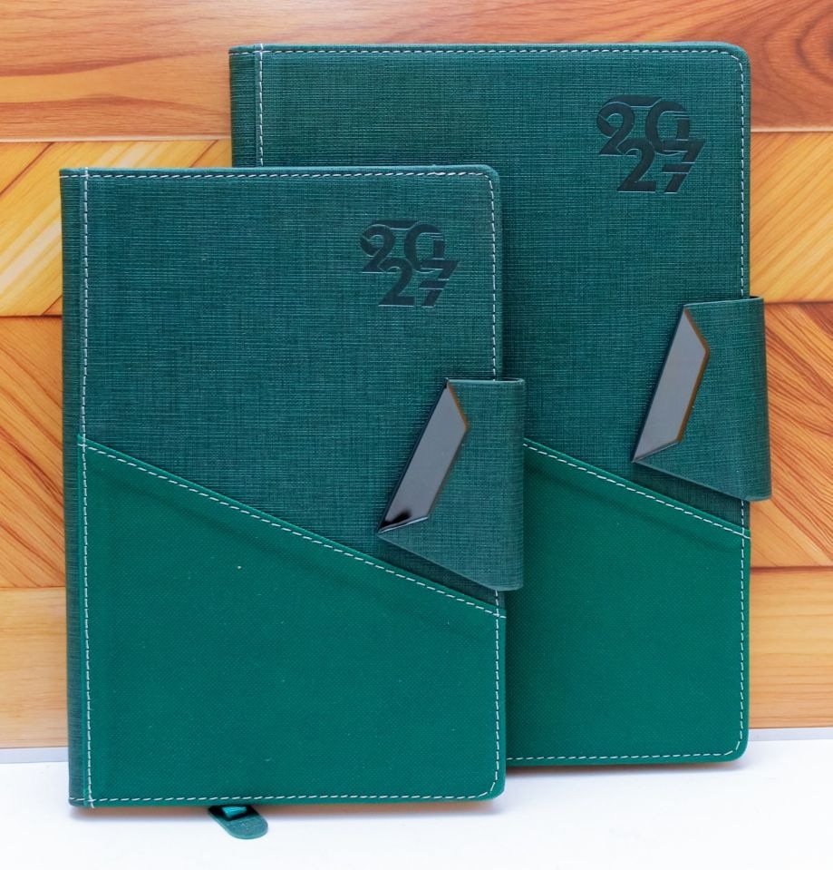B5 2027 diary design 012, showing the supplier cover design