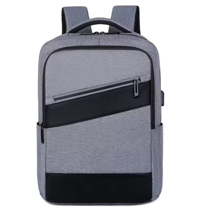 Corporate Backpacks with Angled Front Zip, showing the actual reference design on a white background