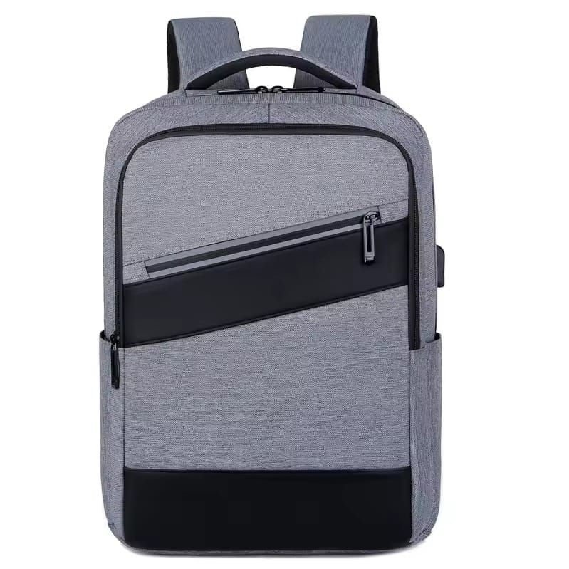 Corporate Backpacks with Angled Front Zip, showing the actual reference design on a white background
