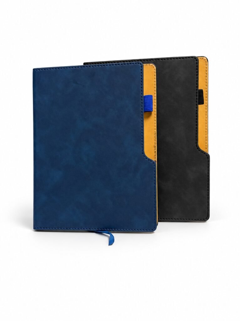A5 Cutaway Cover Notebooks NOT002, showing the actual reference design on a white background