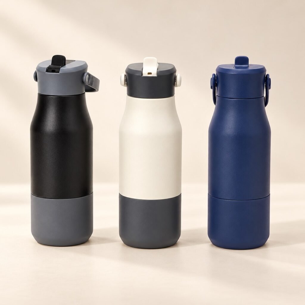 Branded 700ml Thermal Bottles with Rubber Bases Nairobi