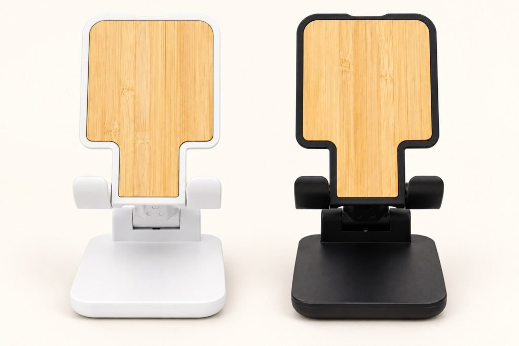 Branded Bamboo-Panel Phone Stands Nairobi