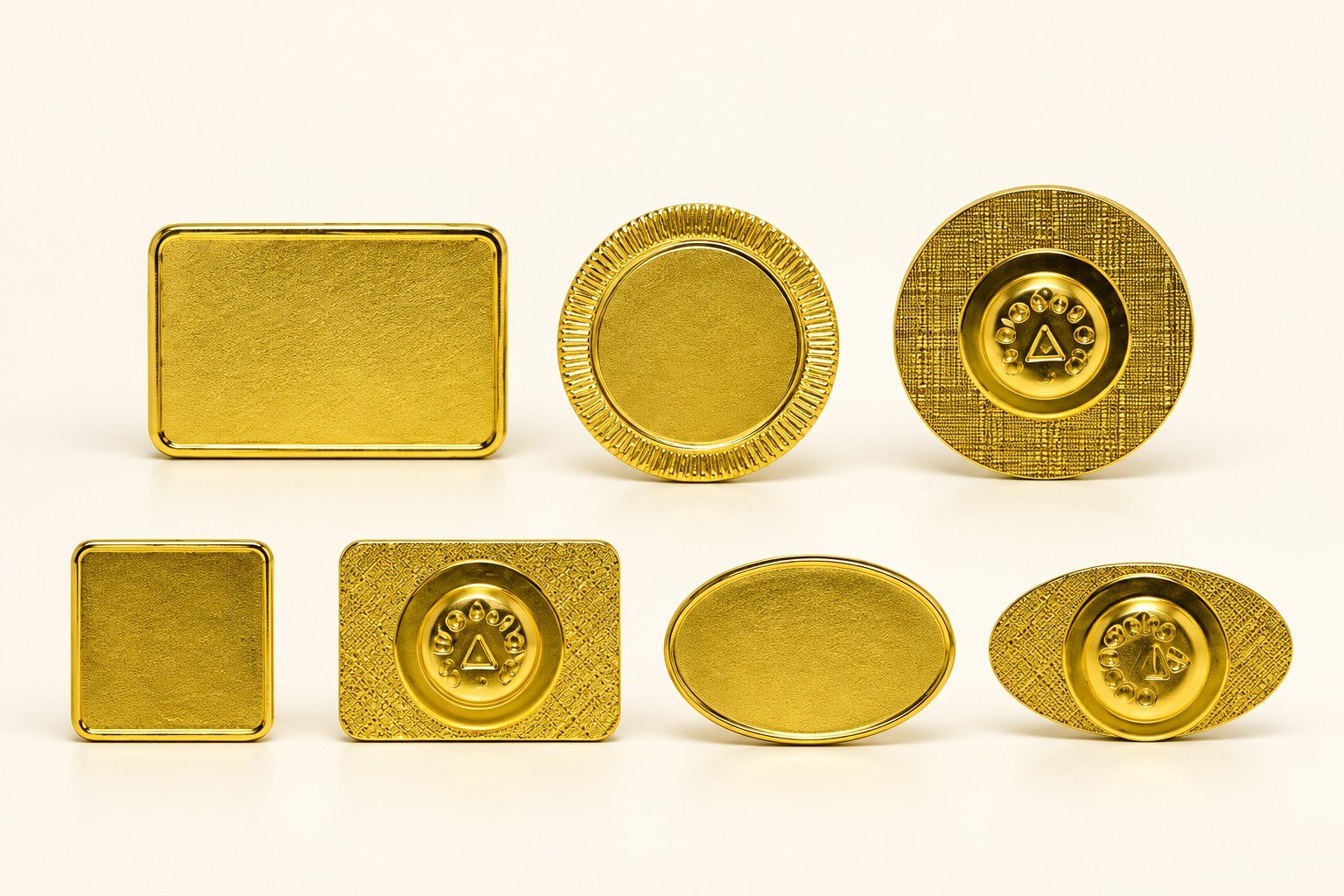 Branded Gold Magnetic Lapel Badges Nairobi