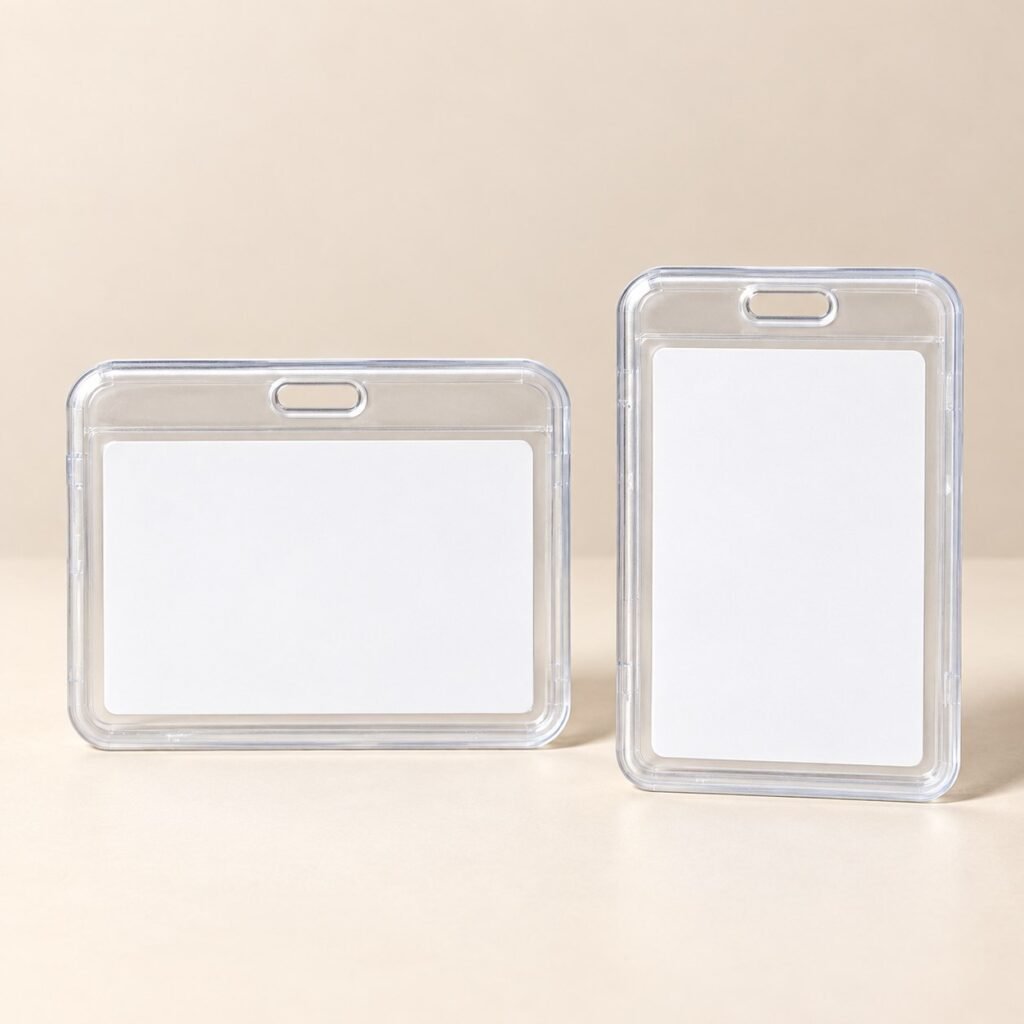 Branded Heavy Clear ID Card Holders 907 Nairobi