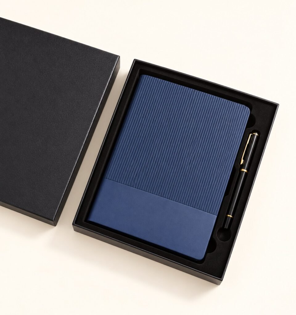 Branded Ribbed Notebook Pen Gift Sets Nairobi