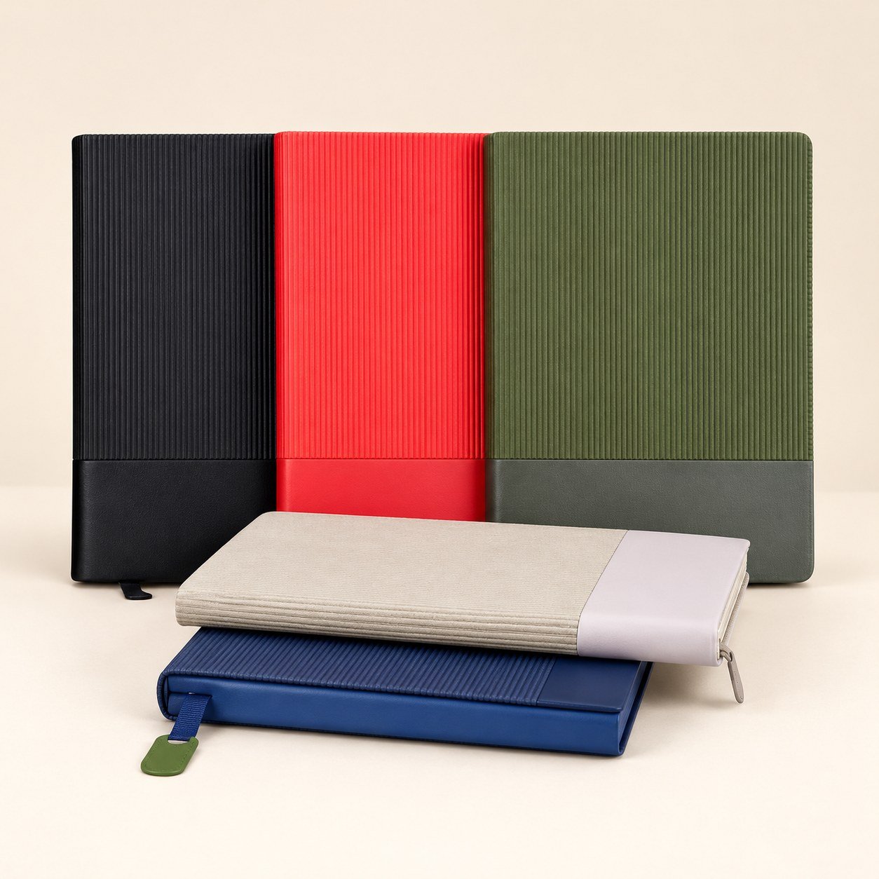 Branded Ribbed Soft-Cover Notebooks Nairobi