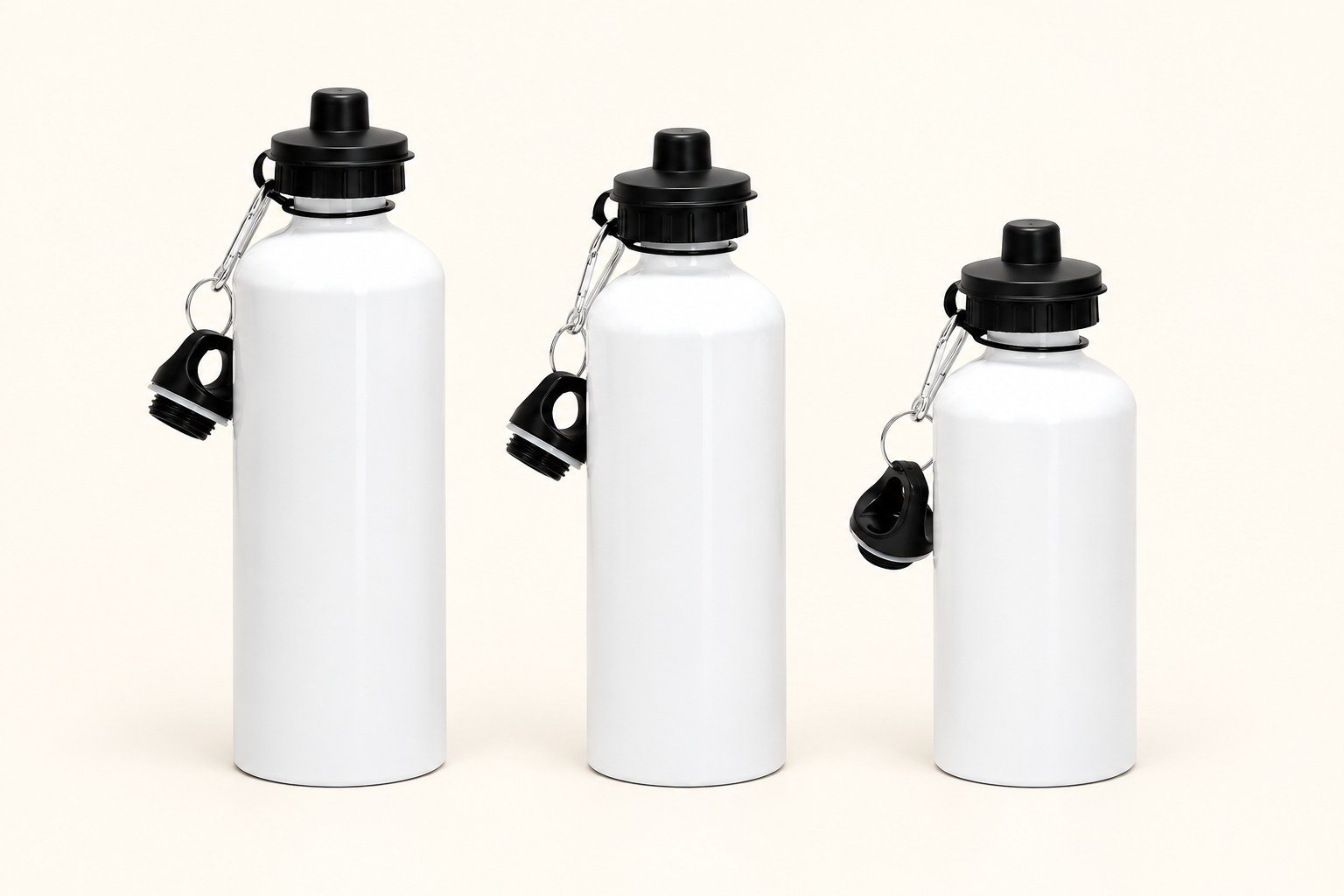 Branded White Aluminium Water Bottles Nairobi